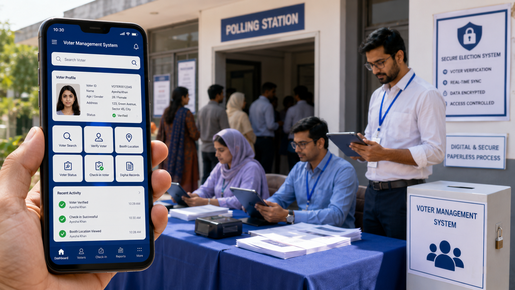 Election Voter Management System