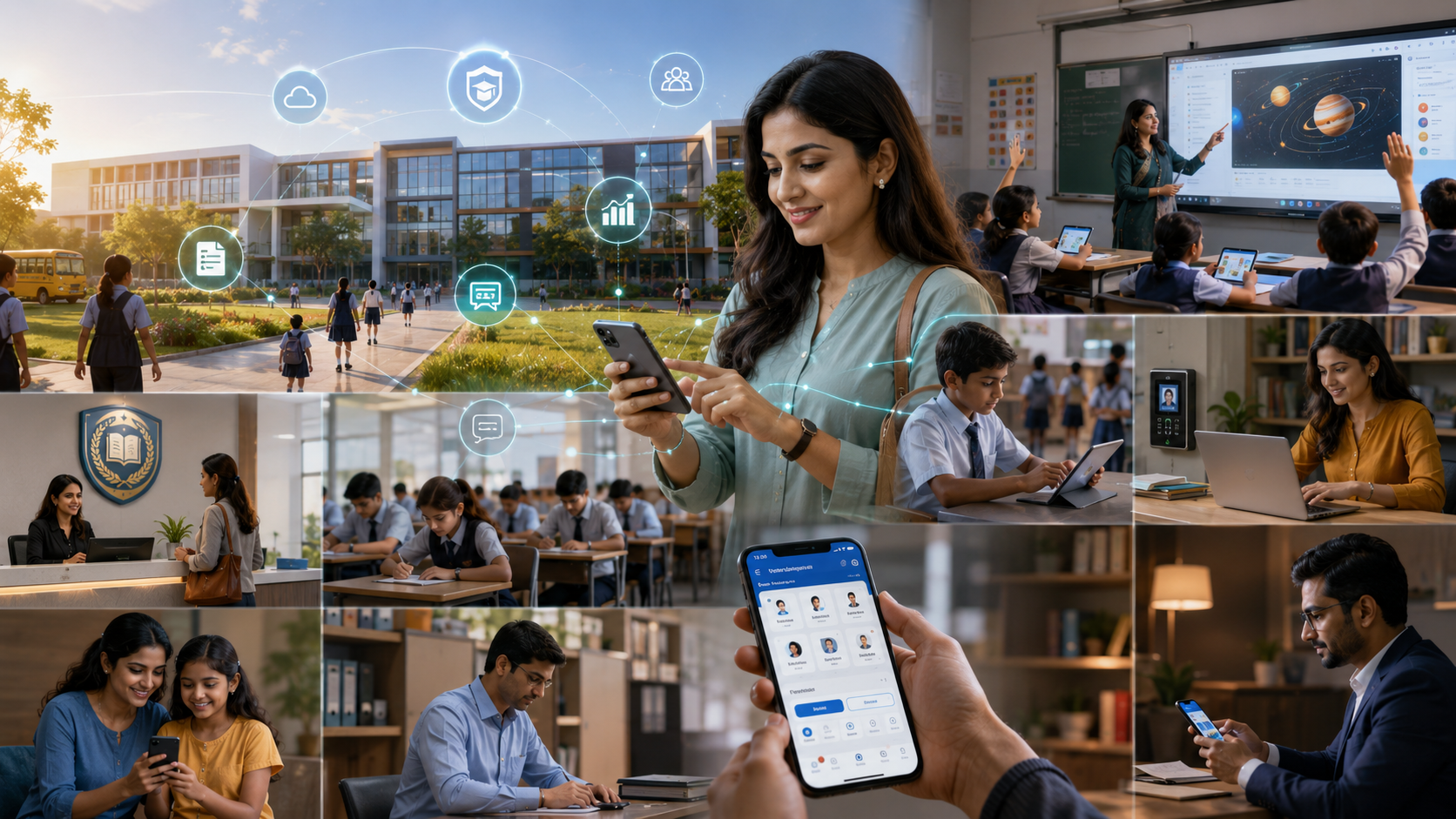 School LMS SaaS Platform — Multi-Tenant